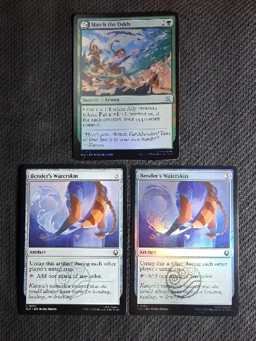 Themed MTG Avatar Water Tribe Lot ~ 69 Cards With Katara Showcase Foil Rare